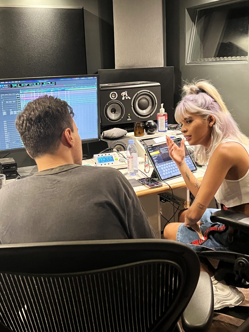 In session